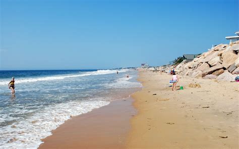 Restrictions No alcohol, glass, dogspets, smoking, RV camping, or tent camping allowed. . Weather misquamicut state beach